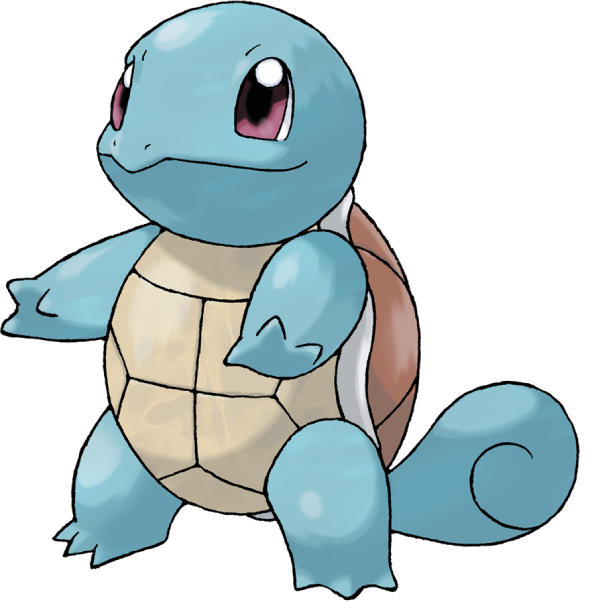Squirtle, Wartortle, Blastoise — kappabird